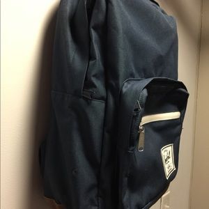 Herschel Navy Blue Book Bag